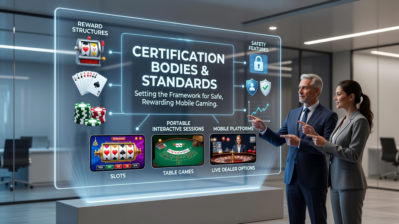 Zertifizierungsprozesse für mobile Casino-Plattformen mit Fokus auf Slots und Live-Dealer