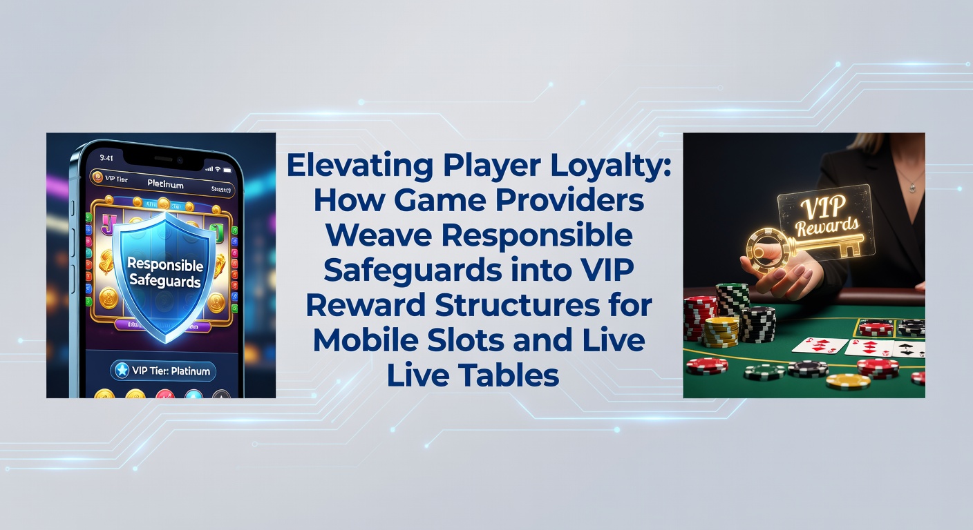 VIP-Belohnungsstrukturen mit integrierten verantwortungsvollen Schutzmaßnahmen für mobile Casino-Spiele
