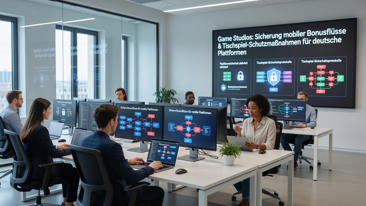 Secure table game safeguards implemented by game studios on German mobile platforms