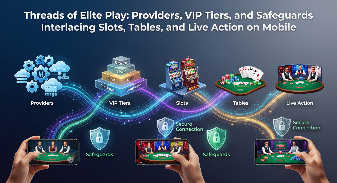 Smartphone mit nahtlos integrierten Slots, Tischspielen und Live-Casino-Streams für VIP-Spieler