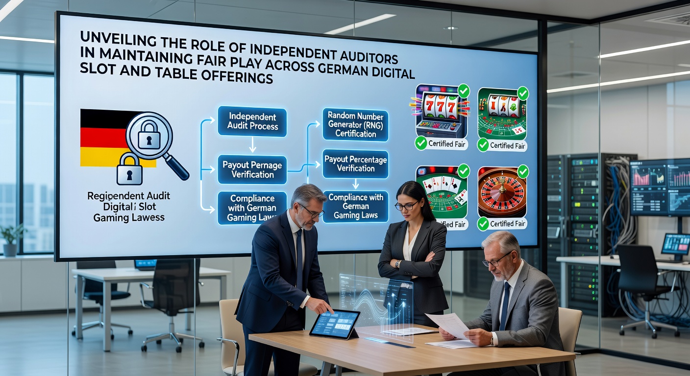 Unabhängige Auditoren prüfen RNG-Systeme und faire Abläufe in deutschen Online-Casinos